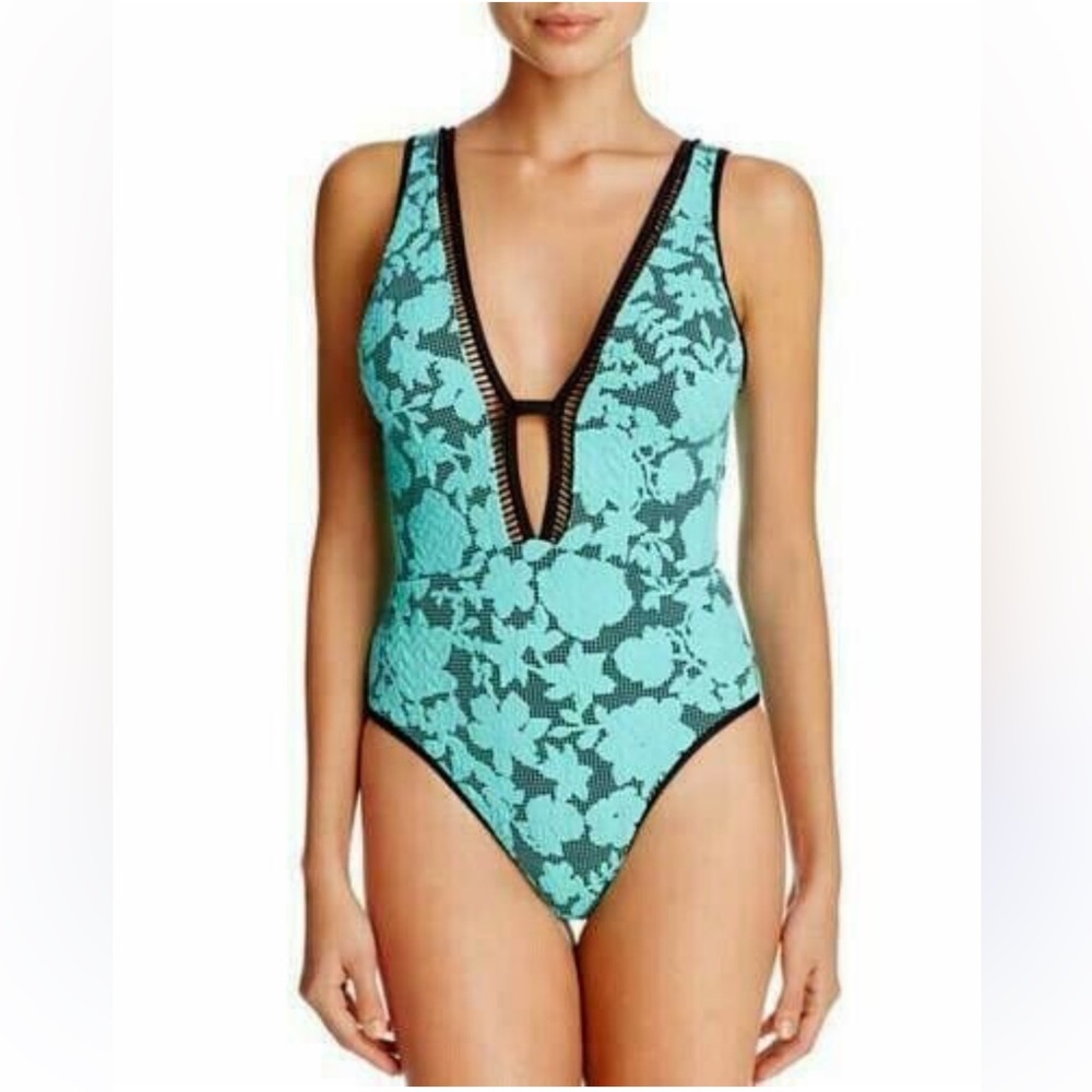 Nanette Lepore Women's
Jade Jacquard One Piece Swimsuit